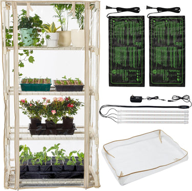 Compatible with grow tents, mini greenhouses, and propagation domes